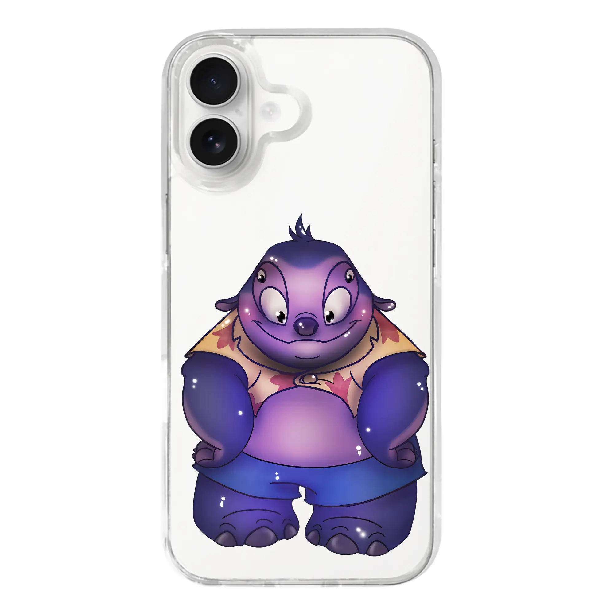 リロ＆スティッチ グッズ ジャンバ博士 - iPhone 17シリーズ 透明スマホケース – 薄型・耐衝撃・精密フィット保護カバー